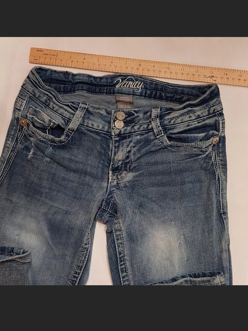 Vintage Y2K Vanity Women's SZ 26 (4) Boot Cut Jeans